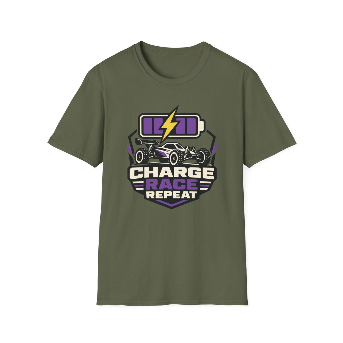 Charge Race Repeat T-Shirt